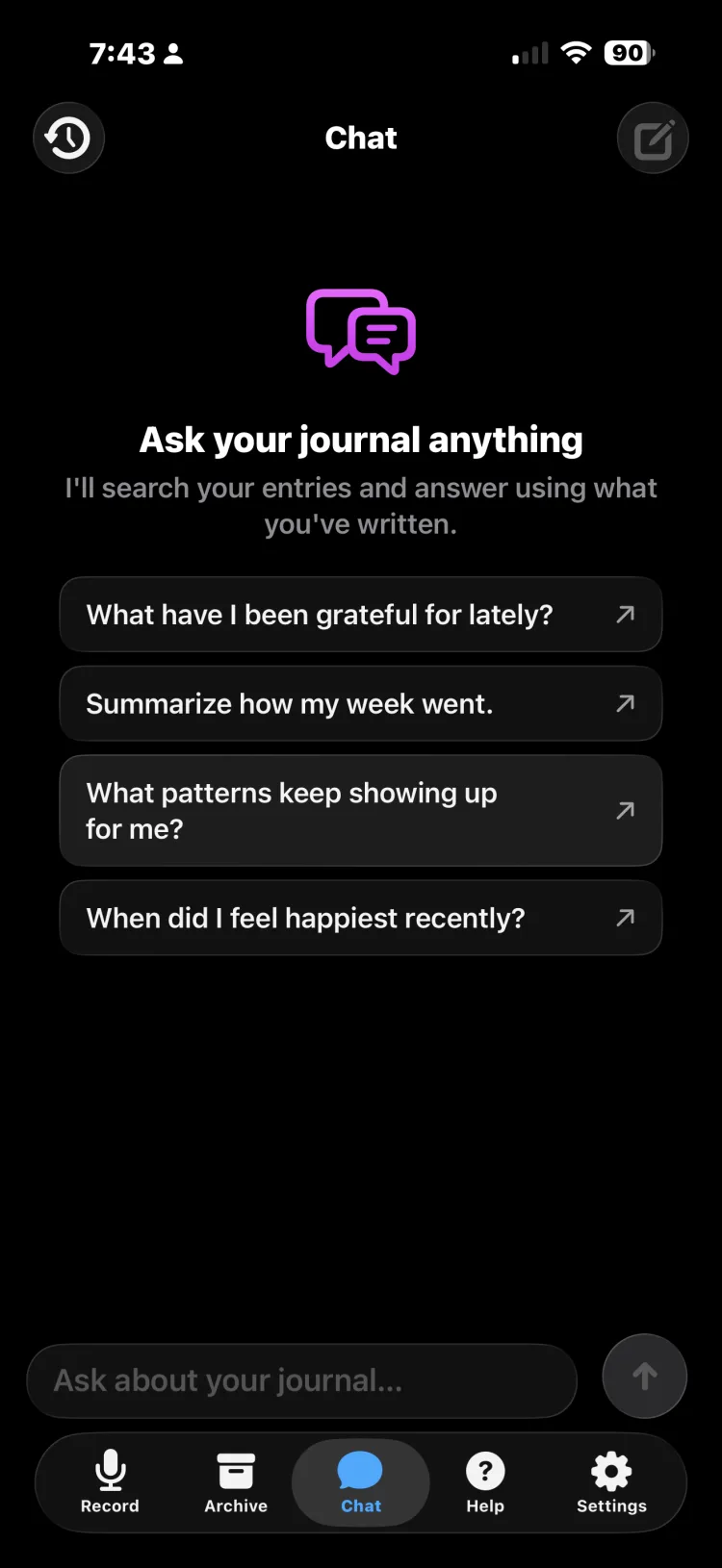 Afterword on iPhone — screen 10